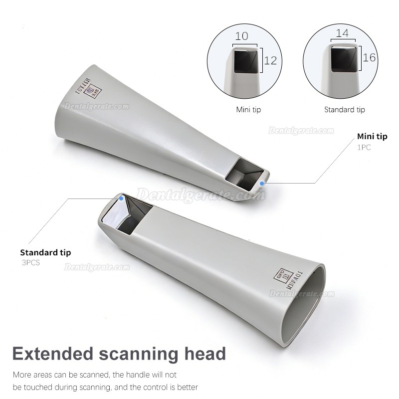 Dentaler 3D Intraoralscanner M108 mit LED-Lichtquelle, puderfrei und beschlagfrei